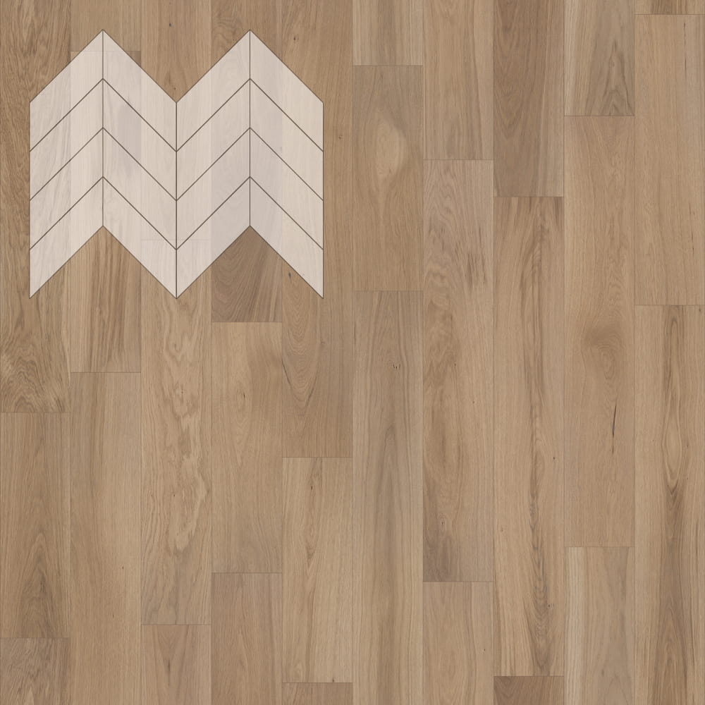 Паркет Елка Французская Lab Arte Chevron Дуб Натур Лаунж лак 600/450х150х14/3/45°