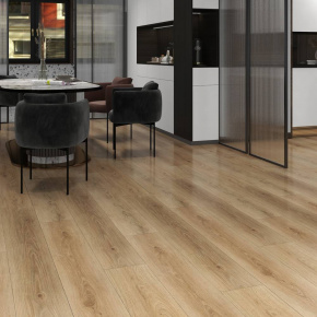 ПВХ Покрытие Calitex Diamonds Lesedi Plank Click DM201 1220x228x6 (1,947 м2) в интерьере