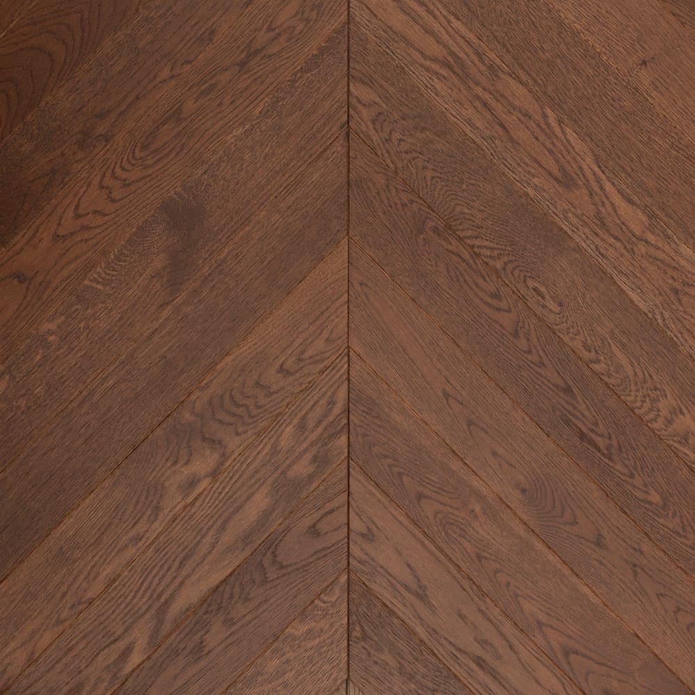 Паркет Елка Французская Lab Arte Chevron Дуб Натур Табак лак 700/610х90х15/3/ 45°