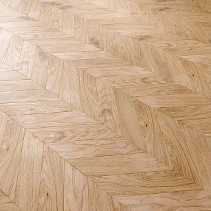 Паркет Елка Французская Lab Arte Chevron Дуб Селект 1015 лак 600/450х150х14/3/45° в интерьере