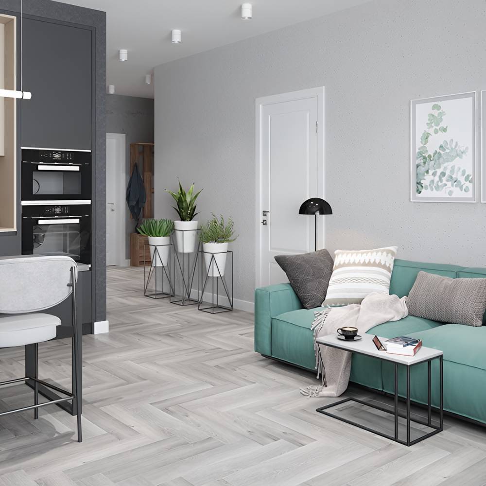 Ламинат ПВХ Alpine Floor Дуб Лейтена LVT ECO 16-18***